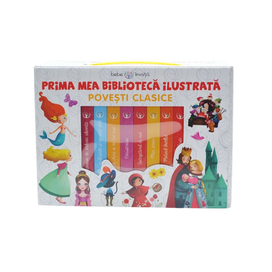 Prima mea biblioteca ilustrata Povesti Clasice (8 carticele)