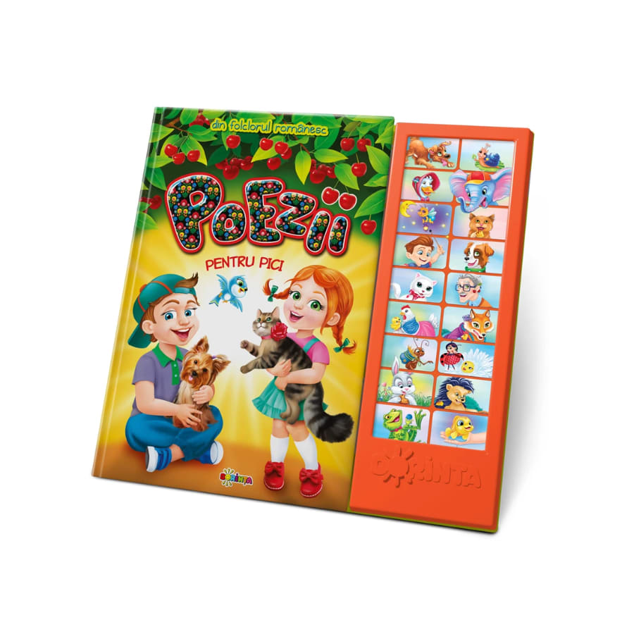 Carte cu sunete - Poezii pentru pici din folclorul romanesc