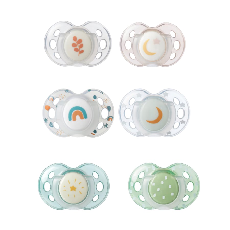 Set suzete Nighttime Tommee Tippee 18-36 luni, 3 modele