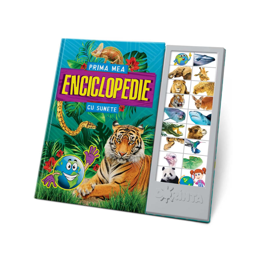 Carte cu sunete - Prima mea enciclopedie cu animale