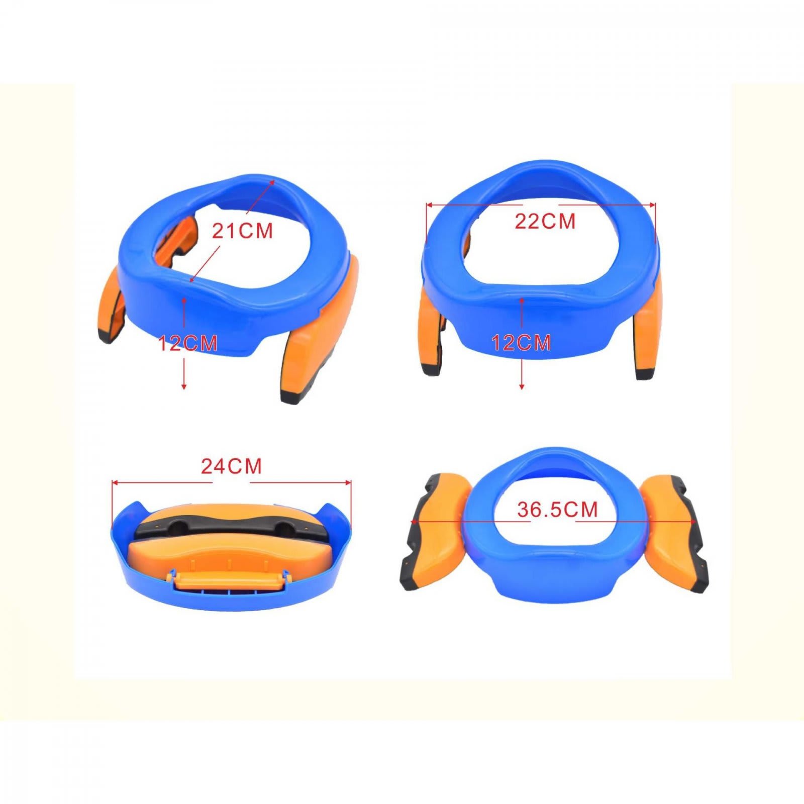 Olita portabila si reductor 2 in 1 pliabila pentru copii