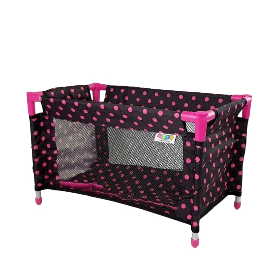 Pat de papusi Alice Black - Pink