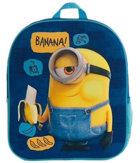 Ghiozdan gradinita 3D Minion