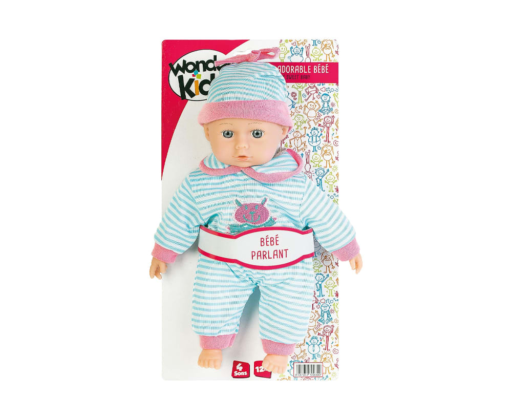 Papusa bebe cu sunete - Wonder Kids