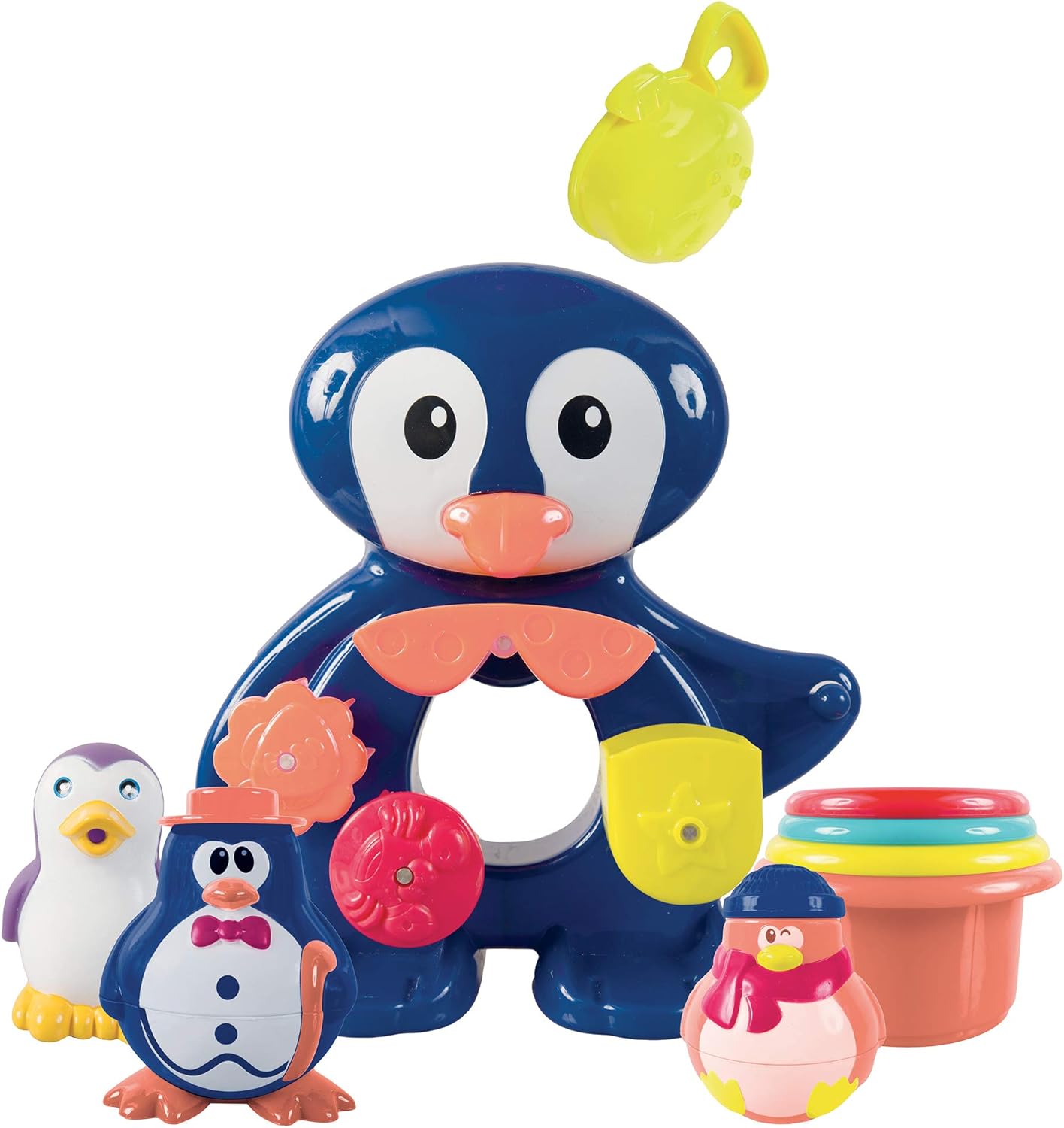 LUDI set de baie pinguin si accesorii