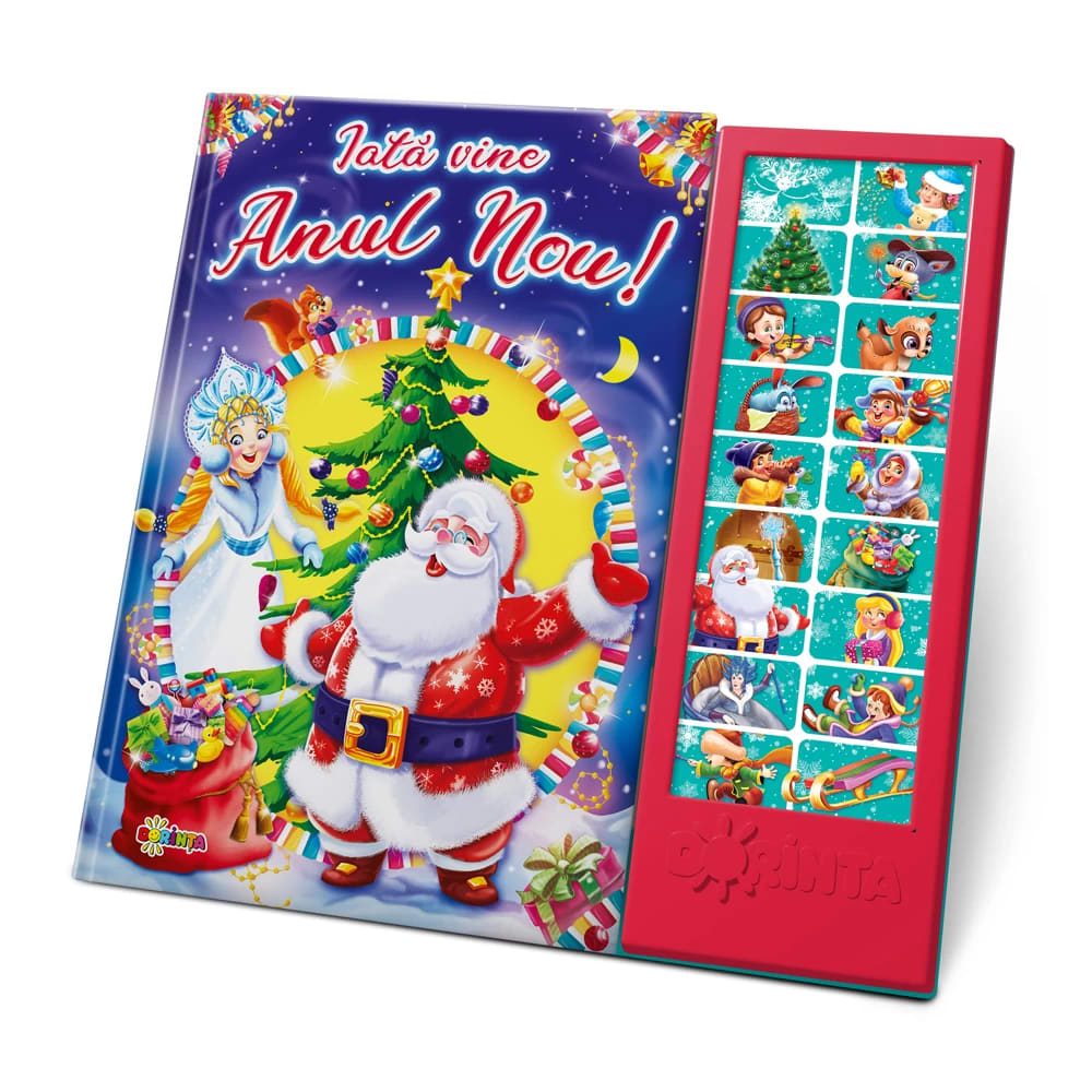 Carte cu sunete - Iata vine Anul-Nou