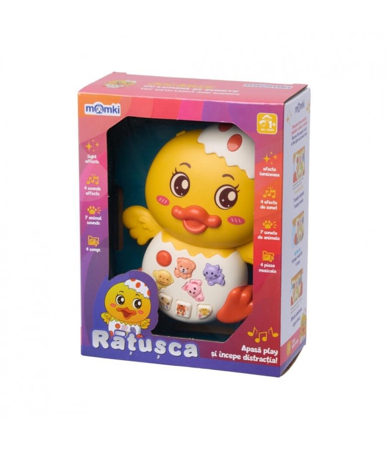 Jucarie Ratusca cu lumini si sunete