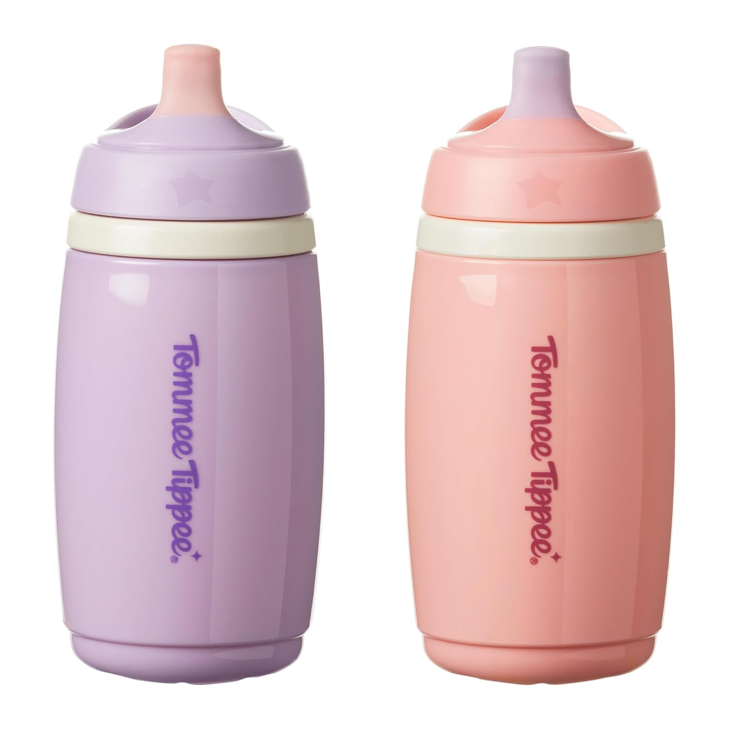 Set 2 Cani Tommee Tippee Active Insulated 266 ml – Antiscurgere, Izolare Termica si Design Rezistent