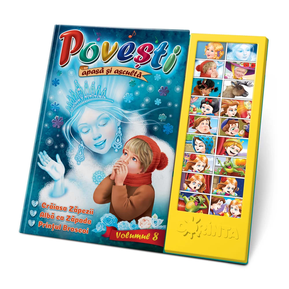 Carte pentru copii Povesti - Apasa si Asculta Volumul 8