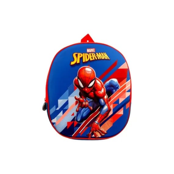 Ghiozdan Gradinita 3D Spiderman – Multicolor, Bretele Ajustabile