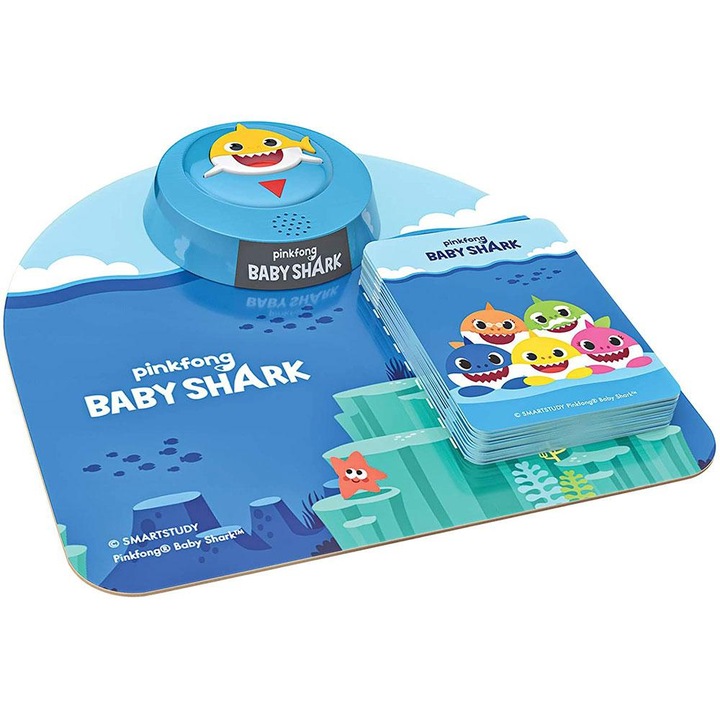 Joc de societate Baby Shark cu sunet – 2-6 jucatori, 3-7 ani, Spin Master