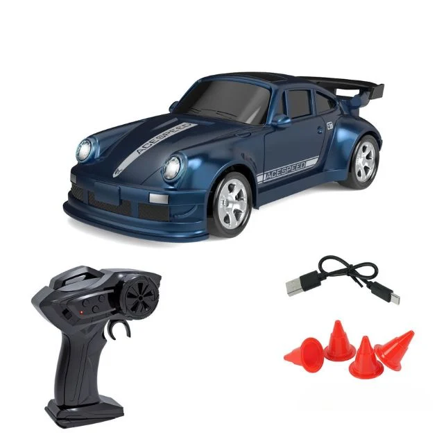 Masinuta drift cu telecomanda DriftRacer, alb si blue