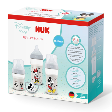 Set NUK Perfect Match Disney-Mickey, 0-6 luni