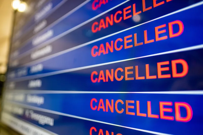 Things You Should Do If Your Flight Gets Cancelled