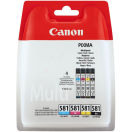 Image du produit pour Canon 2103C004 - CLI-581 Cartouche d'encre multi pack Bk,C,M,Y 5.6ml UE4 pour Canon Pixma TS 6150/8150
