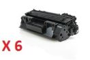 Image du produit pour Pack 6 toners compatibles HP 05A - noir