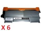 Image du produit pour Pack 6X toner compatible Brother TN-2320 - 15600 pages