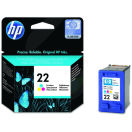 Image du produit pour Cartouche original HP C9352AE / 22 - couleur - 165 pages