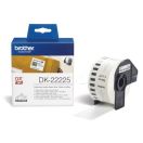 Image du produit pour Brother DK-22225 DirectLabel Étiquettes blanc 38mm x 30,48m pour Brother P-Touch QL/700/800/QL 12-102mm/QL 12-103.6mm