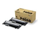 Image du produit pour HP SU374A Toner noir twin pack 1500pg + 3x1000pg UE2 pour Samsung CLP-360 - Remplace Samsung P406B - CLT-P406B/ELS