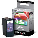 Image du produit pour Lexmark 43XL - 18YX143E Cartouche couleur