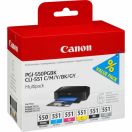 Image du produit pour Cartouche original Canon 6496B005 / PGI-550CLI 551 - Pack