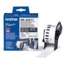 Image du produit pour Brother DK-22211 DirectLabel Étiquettes blanc Pellicule 29mm x 15,24m pour Brother P-Touch QL/700/800/QL 12-102mm/QL 12-103.6mm