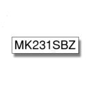 Image du produit pour Brother MK231SBZ P-Touch noire sur blanc 12mm x 4m pour P-Touch