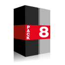 Image du produit pour Pack 8X toner compatible Ricoh 407254 / TYPESP 201 HE - 52000 pages