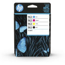 Image du produit pour HP 6ZC70AE - 963 Cartouche d'encre multi pack Bk,C,M,Y 47,8ml + 3x10,7ml UE4 pour HP PhotoSmart 8250
