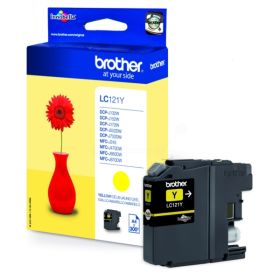 Image du produit pour Brother LC121Y Cartouche d'encre jaune