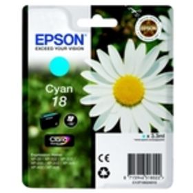 Image du produit pour Original Epson C13T 18024010 / 18 Cartouche d'encre cyan