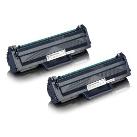 Image du produit pour Pack 2X toner compatible Samsung MLT-D 1042 S/ELS / SU738A - 3000 pages