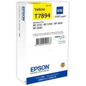 Image du produit pour Epson T7894 - C13T789440 Cartouche d'encre jaune XXL