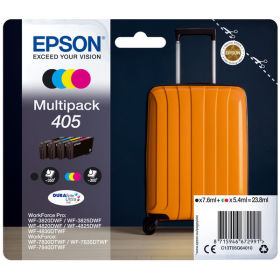 Image du produit pour Epson C13T05G64010 - 405 Cartouche d'encre multi pack Bk,C,M,Y 7,6ml + 3x5,4ml UE4 pour Epson WF-3820/7830