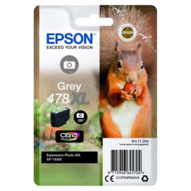 Image du produit pour Epson C13T04F64010 - 478XL Cartouche d'encre grise 200 Photos 11.2ml pour Epson XP-15000