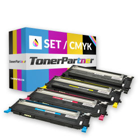 Image du produit pour Pack 4X toner compatible Samsung CLT-P4072C/ELS / P4072C - CMYK - 4500 pages