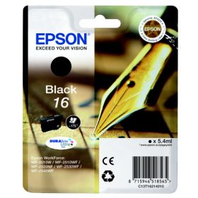 Image du produit pour Epson 16 - C13T16214010 Cartouche d'encre noire