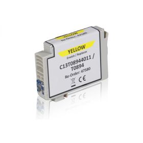 Image du produit pour Cartouche compatible Epson C13T08944011 / T0894  -  jaune - 260 pages