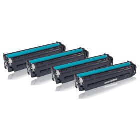 Image du produit pour Multipack compatible avec HP CE320A + CF371AM / 128A contient 4x Cartouche toner