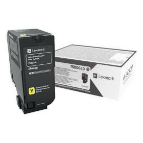 Image du produit pour Toner original Lexmark 75B0040 - jaune - 10000 pages