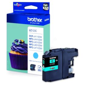 Image du produit pour Brother LC123C Cartouche d'encre cyan