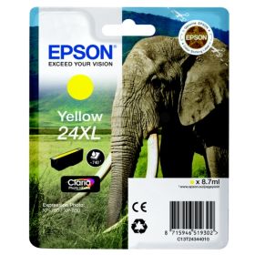 Image du produit pour Epson 24XL - C13T24344010 Cartouche d'encre jaune