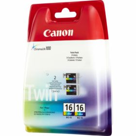 Image du produit pour Canon BCI-16 C - 9818A002 Cartouche d'encre couleur Pack de 2