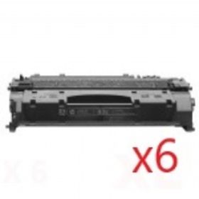 Image du produit pour Pack 6X toner compatible HP CF280X / 80X - 41400 pages