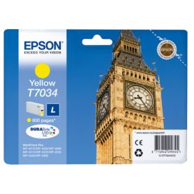 Image du produit pour Epson T7034 - C13T70344010 Cartouche d'encre jaune