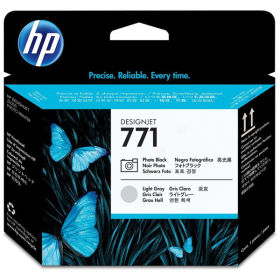 Image du produit pour HP 771 - CE020A Tête d'impression noire / grise clair