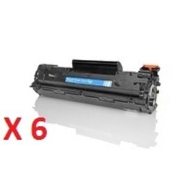 Image du produit pour Pack 6X toner compatible HP CE278A / 78A - 12600 pages