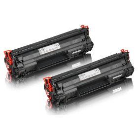 Image du produit pour Pack 2X toner compatible HP CF 283 A / 83A - 3000 pages