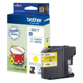 Image du produit pour Brother LC-22UY Cartouche d'encre jaune